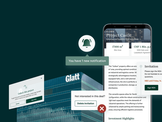 CBRE Immobilien Plattform Applikation