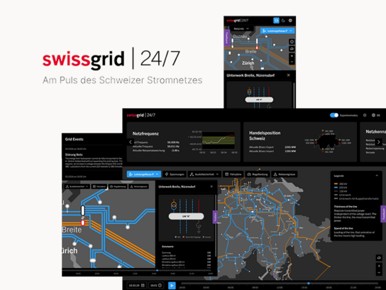 Swissgrid 24/7 Daten und Visualisierungsplattform Swissgrid 24/7 Daten und Visualisierungsplattform